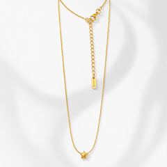 Necklace 559 - 316L stainless steel by Qimati