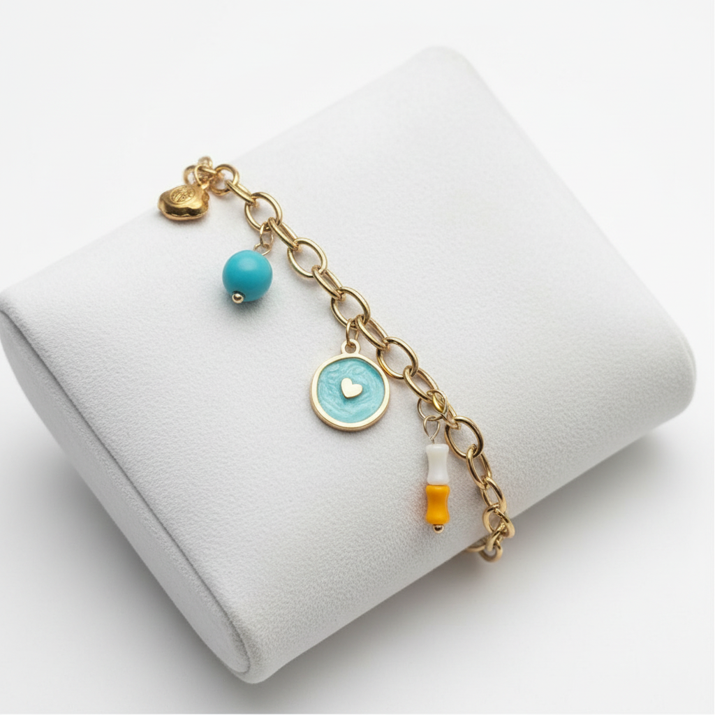 Chain Bracelet 045 - 316L stainless steel by Qimati