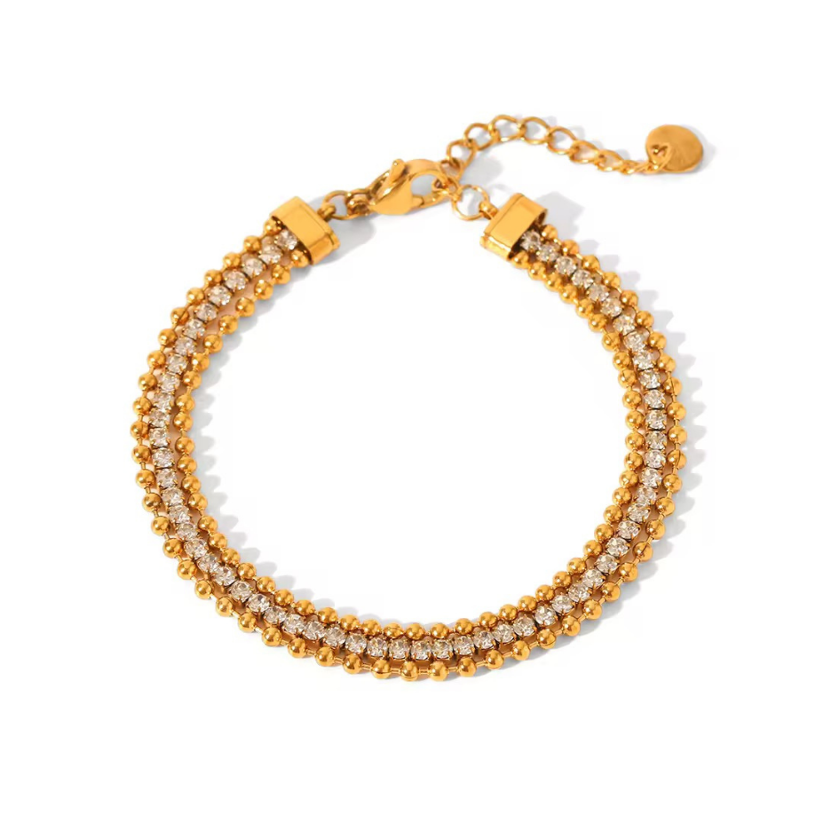 Chain Bracelet 032 - 316L stainless steel by Qimati