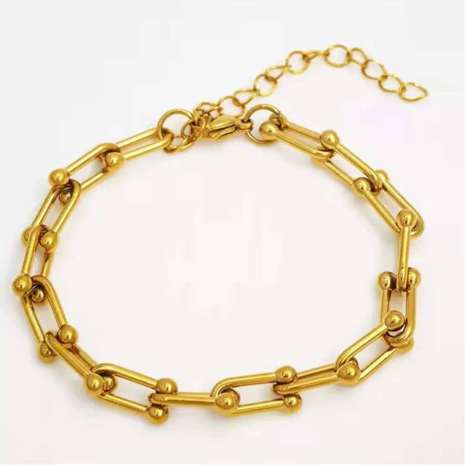 Chain Bracelet 033 - 316L stainless steel by Qimati