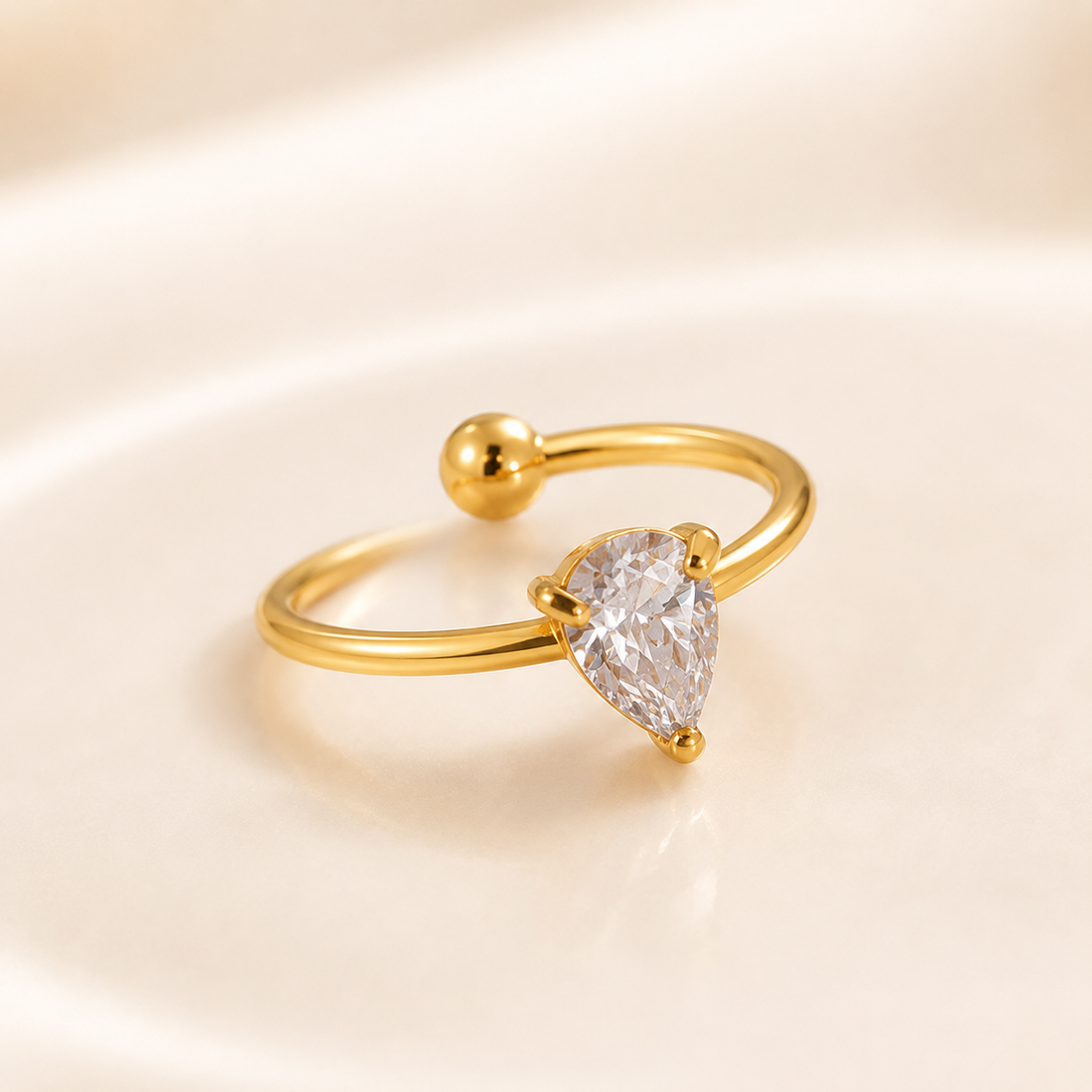 Rings 234 (Adjustable) - 316L stainless steel by Qimati