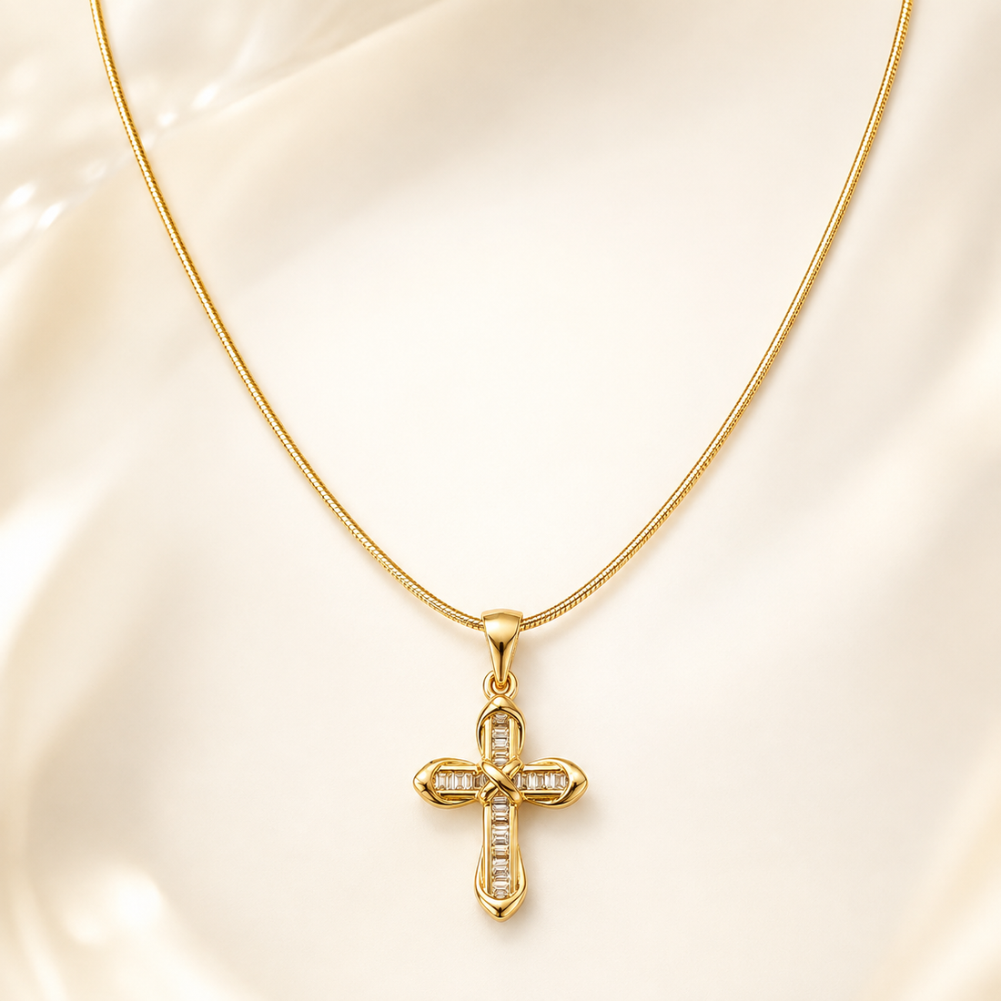 Necklace 1059 - 316L stainless steel by Qimati