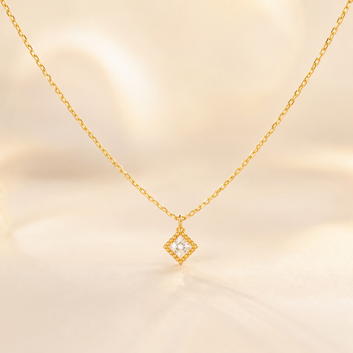 Necklace 1070 - 316L stainless steel by Qimati