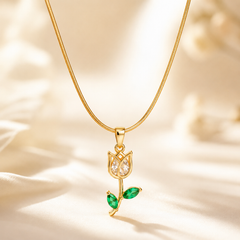 Necklace 1067 - 316L stainless steel by Qimati