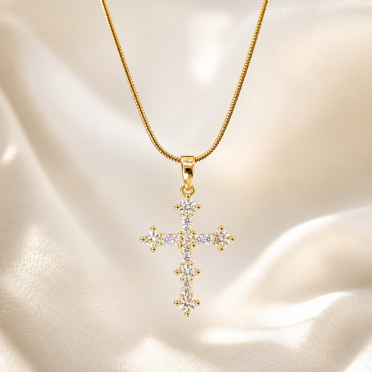 Necklace 1072 - 316L stainless steel by Qimati