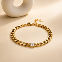 Chain Bracelet 402 - 304 stainless steel by Qimati