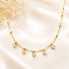 Necklace 987 - 316L stainless steel by Qimati