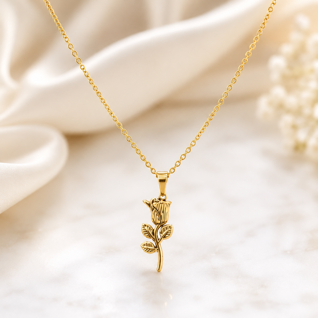 Necklace 977 - 304 stainless steel by Qimati
