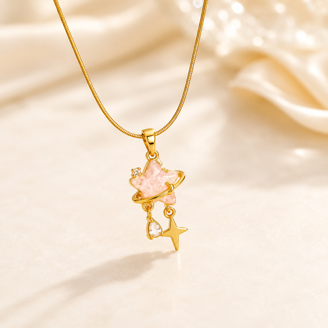 Necklace 779 - 316L stainless steel by Qimati