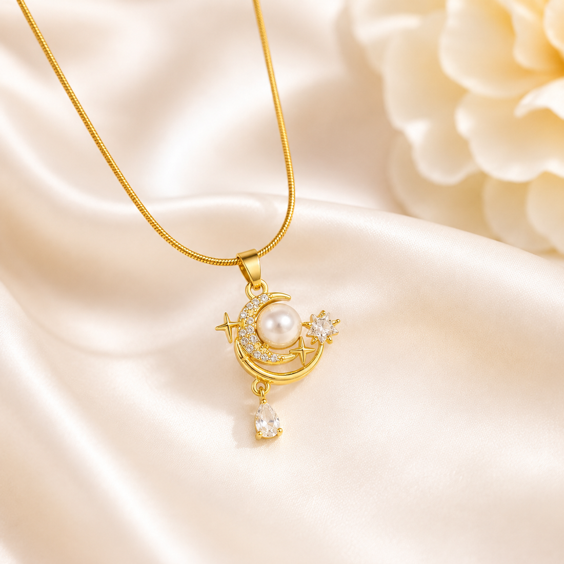 Necklace 767 - 316L stainless steel by Qimati