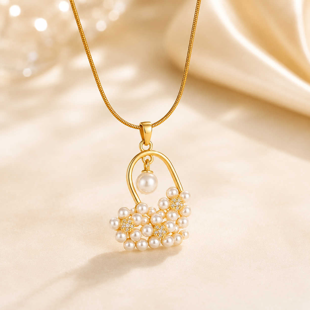 Necklace 1213 - 316L stainless steel by Qimati