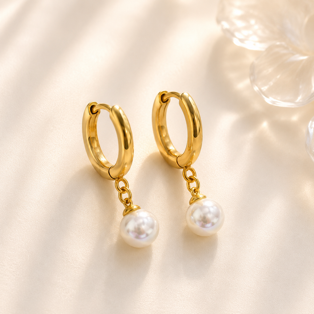 Earrings 393 - 316L stainless steel by Qimati