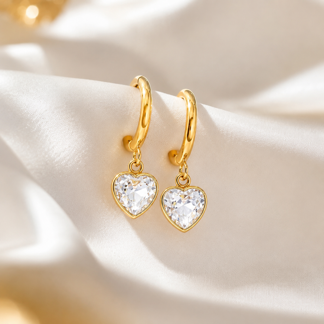 Earrings 392 - 316L stainless steel by Qimati