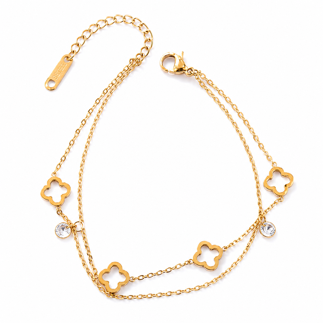Chain Bracelet 267 - 304 stainless steel by Qimati