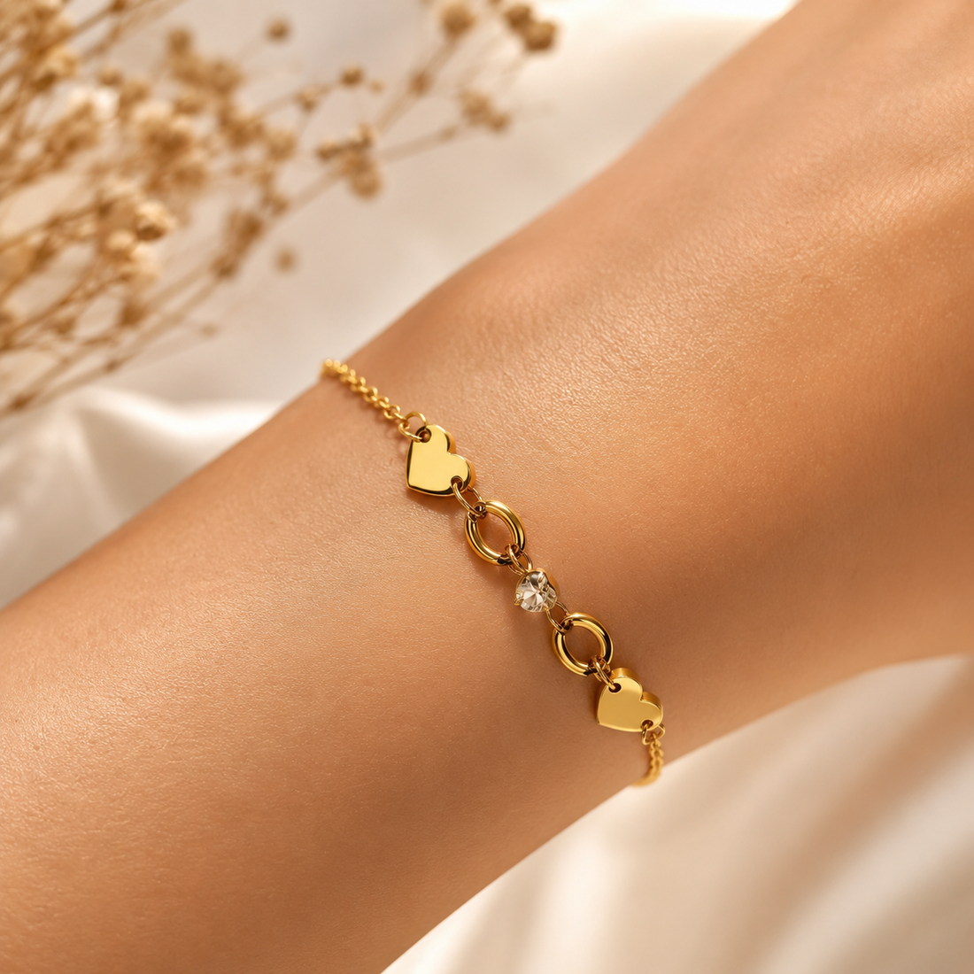Chain Bracelet 290 - 304 stainless steel by Qimati