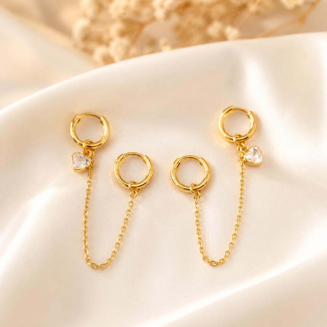 Earrings 349 - 316L stainless steel by Qimati
