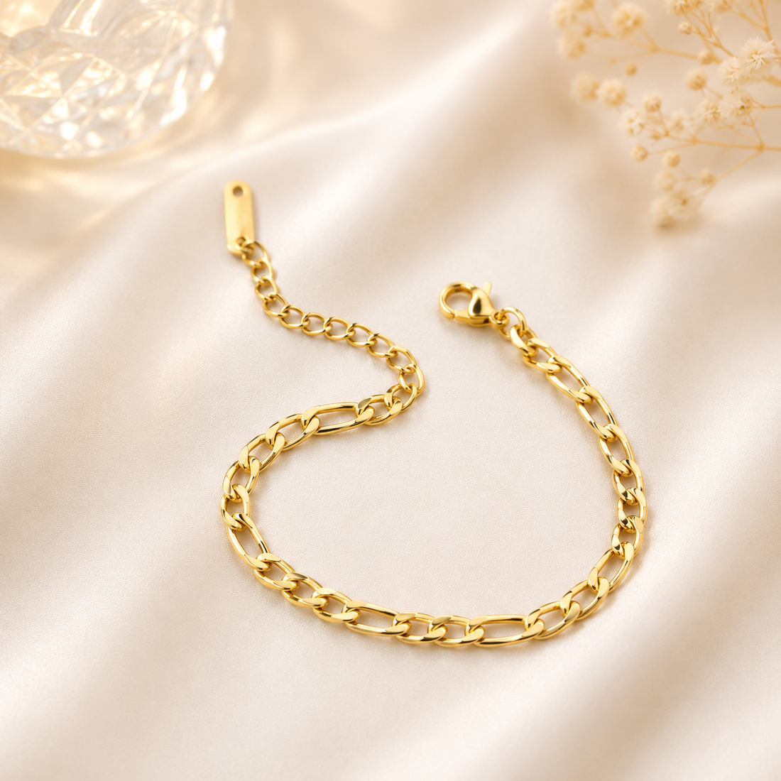Chain Bracelet 309 - 316L stainless steel by Qimati