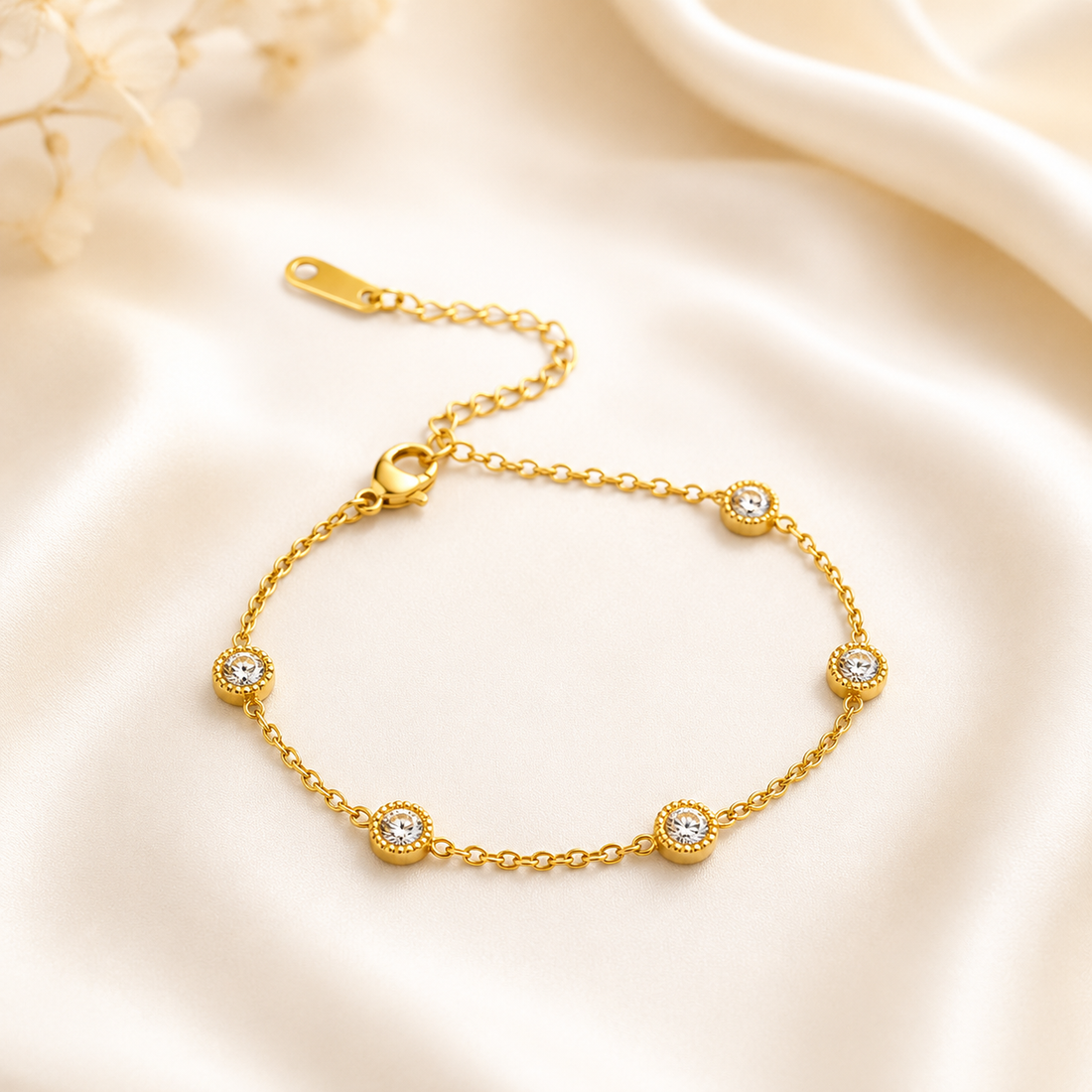 Chain Bracelet 315 - 316L stainless steel by Qimati