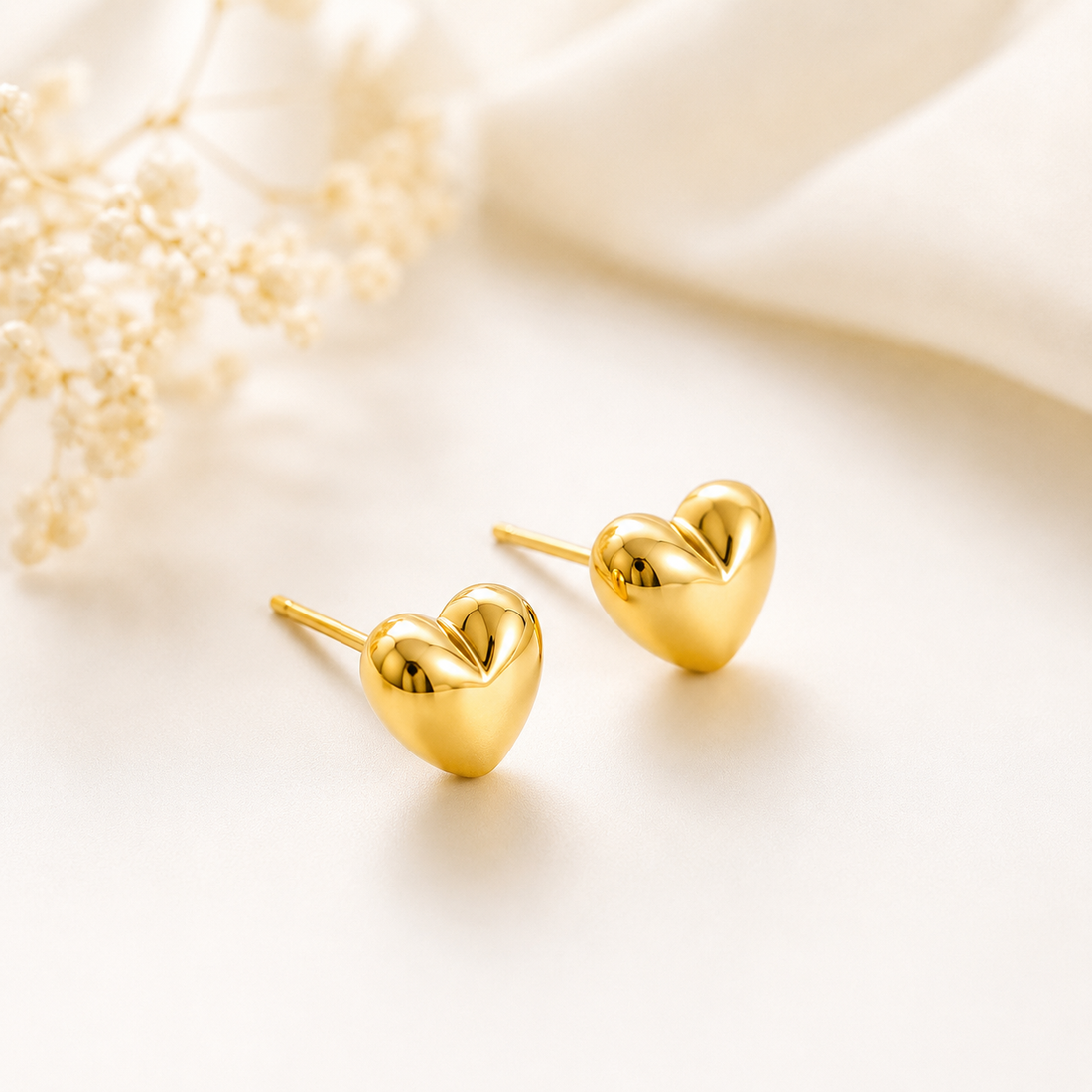 Earrings 438 - 316L stainless steel by Qimati