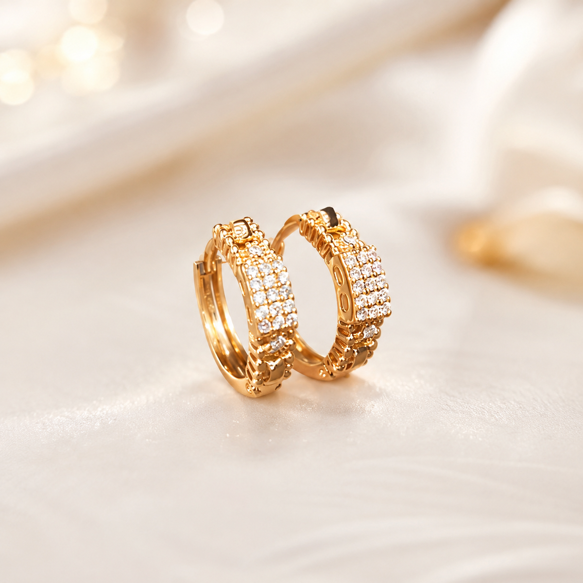 Earrings 441 (Light Rose gold)