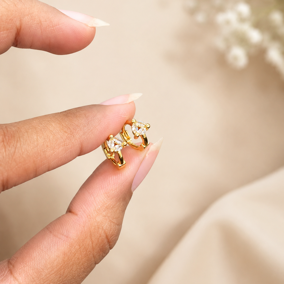 Earrings 589 (Small Huggies)