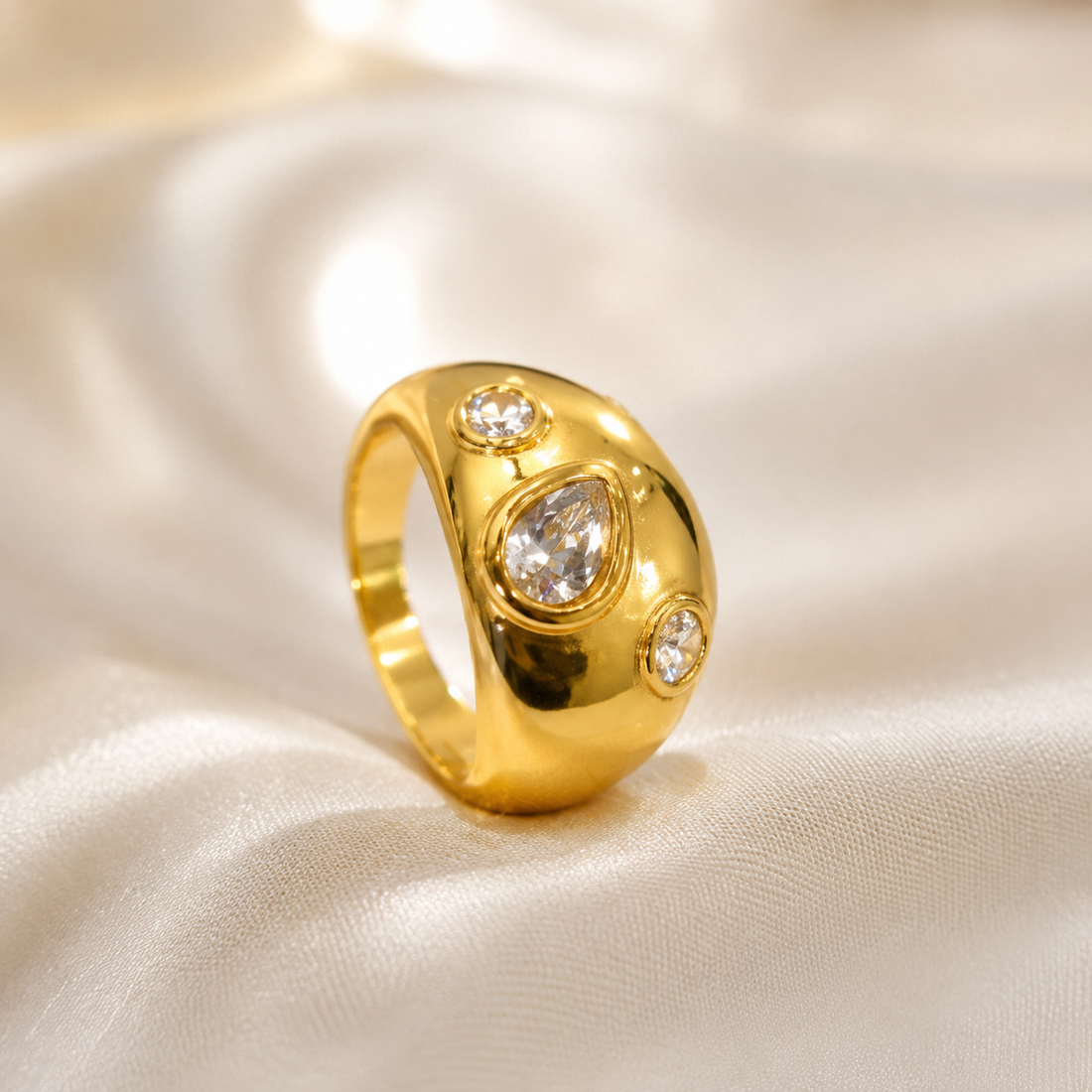 Rings 211 - 316L stainless steel by Qimati
