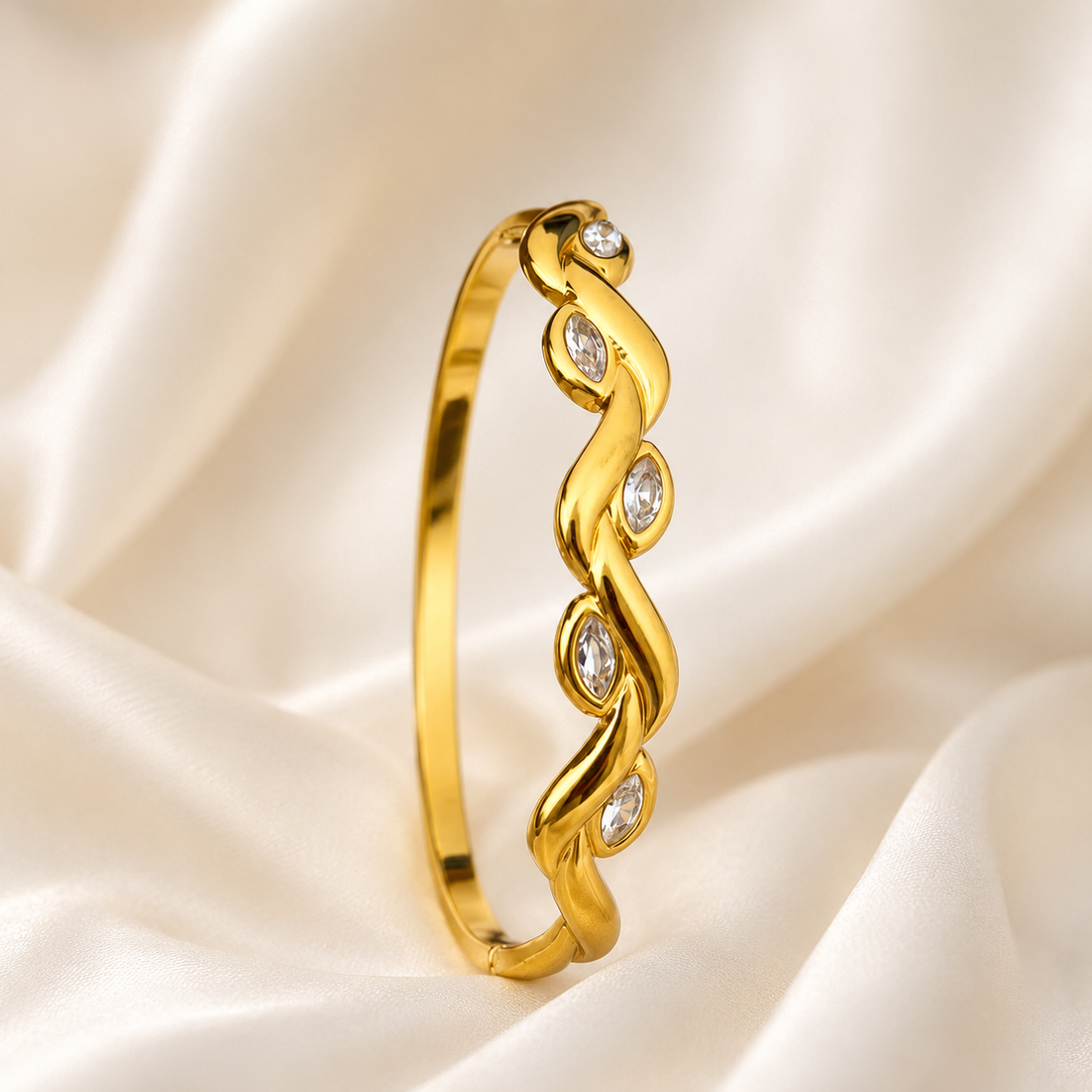 Bracelet Kada 322 (Regular) - 316L stainless steel by Qimati
