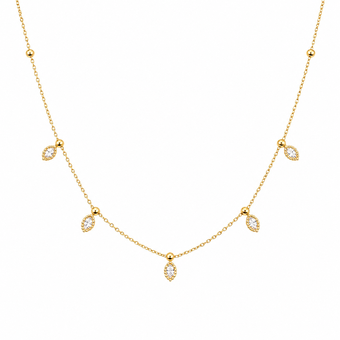 Necklace 930 - 316L stainless steel by Qimati