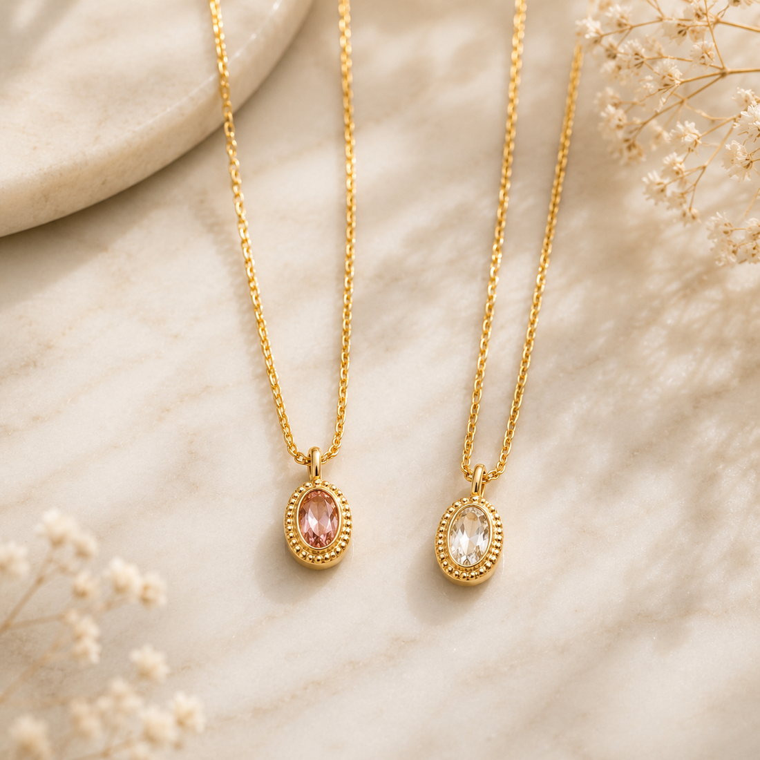 Necklace 684 - 316L stainless steel by Qimati