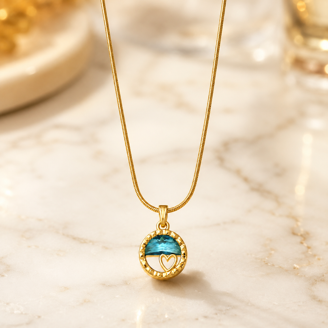 Necklace 670 - 316L stainless steel by Qimati