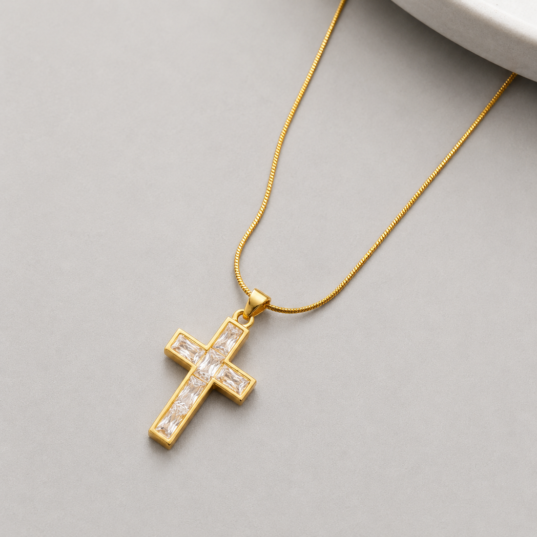 Necklace 493 - 316L stainless steel by Qimati