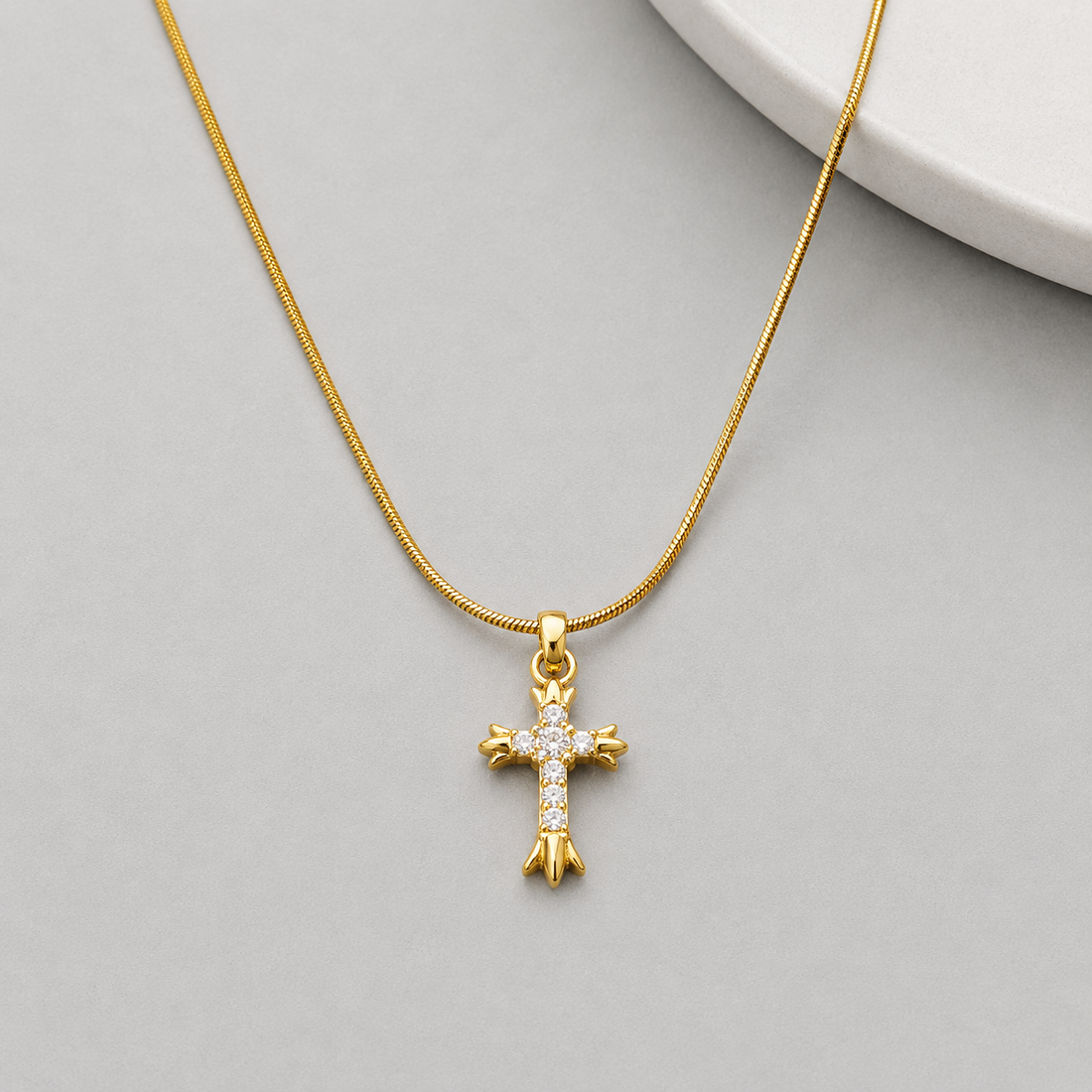 Necklace 751 - 316L stainless steel by Qimati