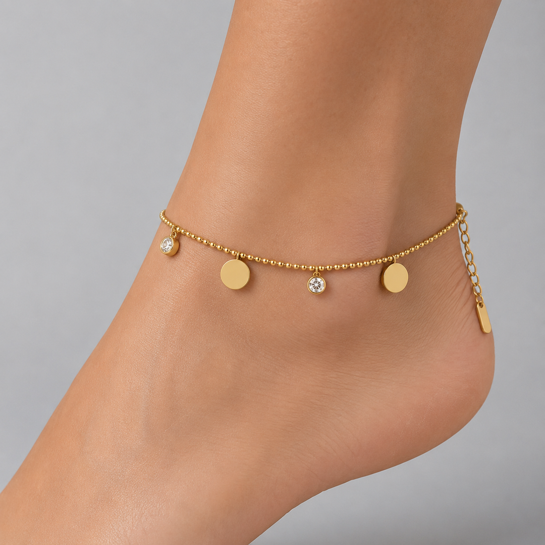 Anklets 061 (Single Piece) - 304 stainless steel by Qimati