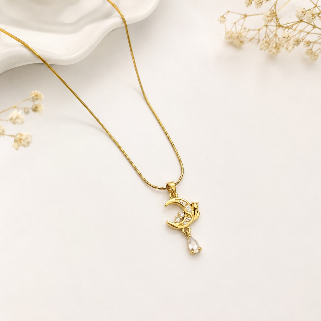 Necklace 654 - 316L stainless steel by Qimati