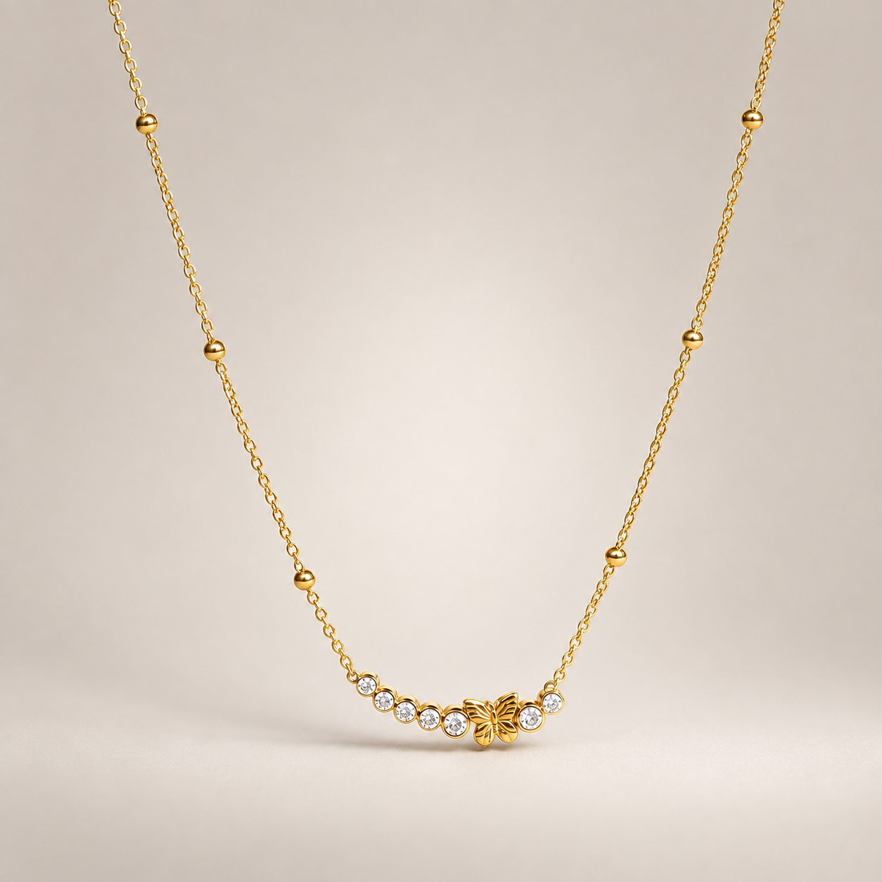 Necklace 1038 - 304 stainless steel by Qimati