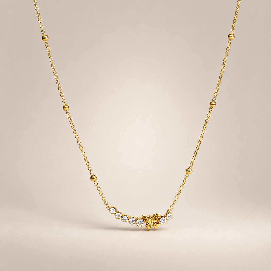 Necklace 1038 - 304 stainless steel by Qimati