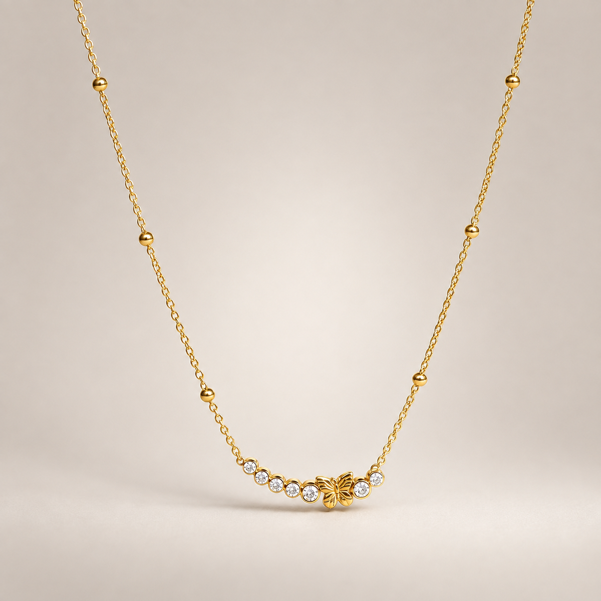 Necklace 1038 - 304 stainless steel by Qimati