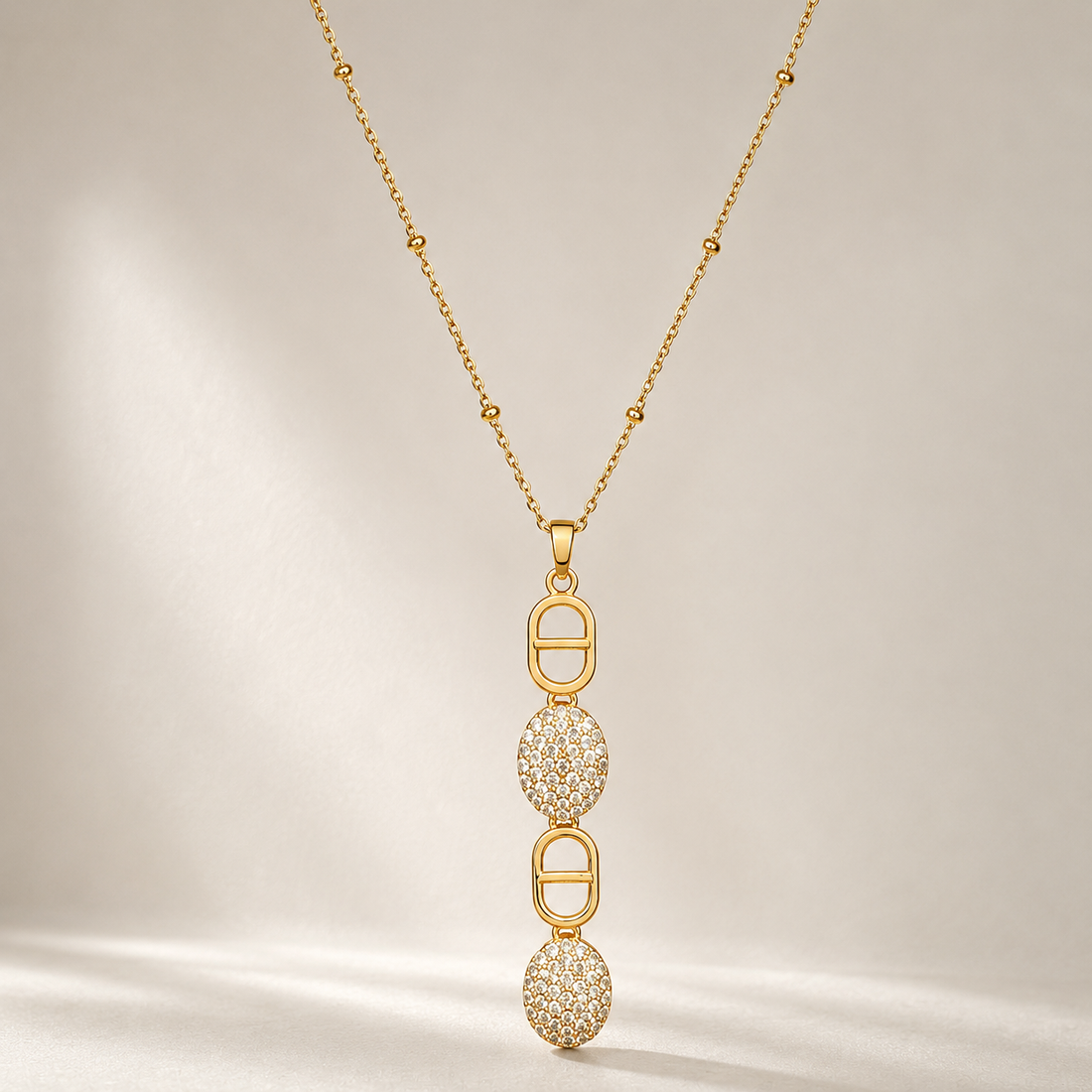 Necklace 1027 - 304 stainless steel by Qimati