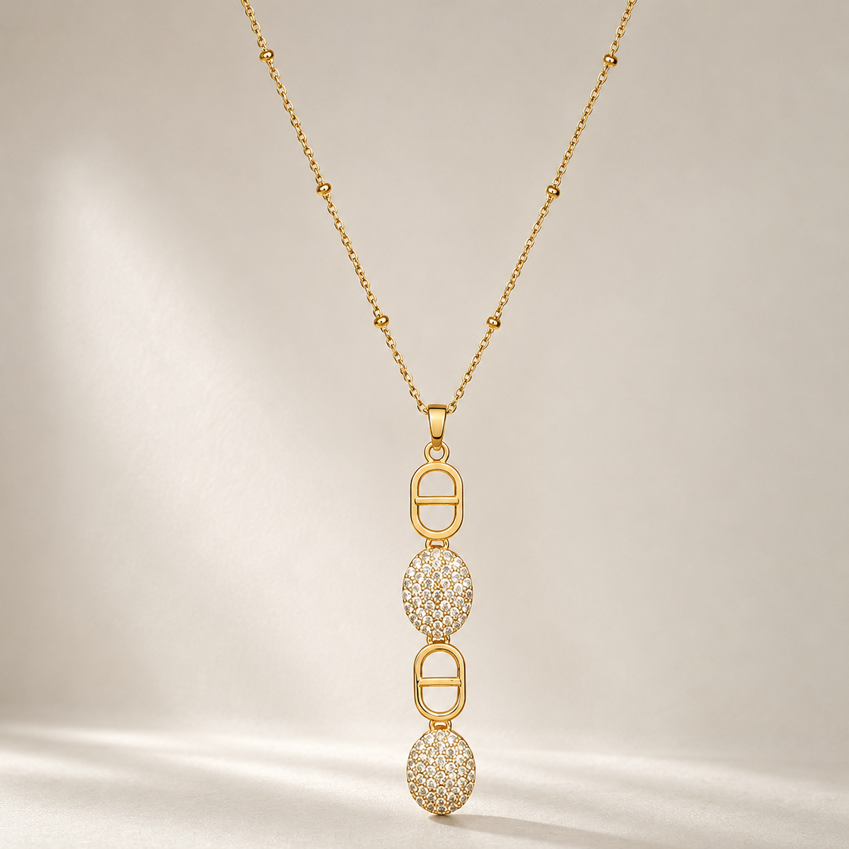 Necklace 1027 - 304 stainless steel by Qimati