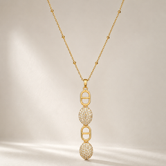 Necklace 1027 - 304 stainless steel by Qimati