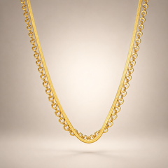 Necklace 1029 - 304 stainless steel by Qimati