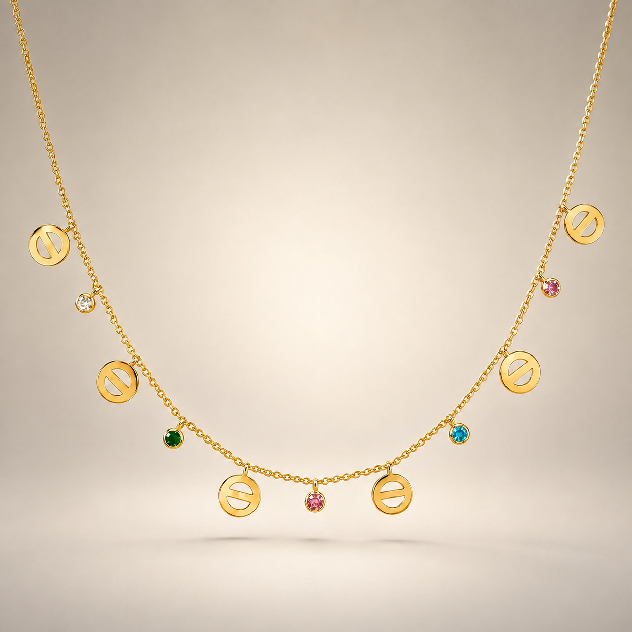 Necklace 1022 - 304 stainless steel by Qimati