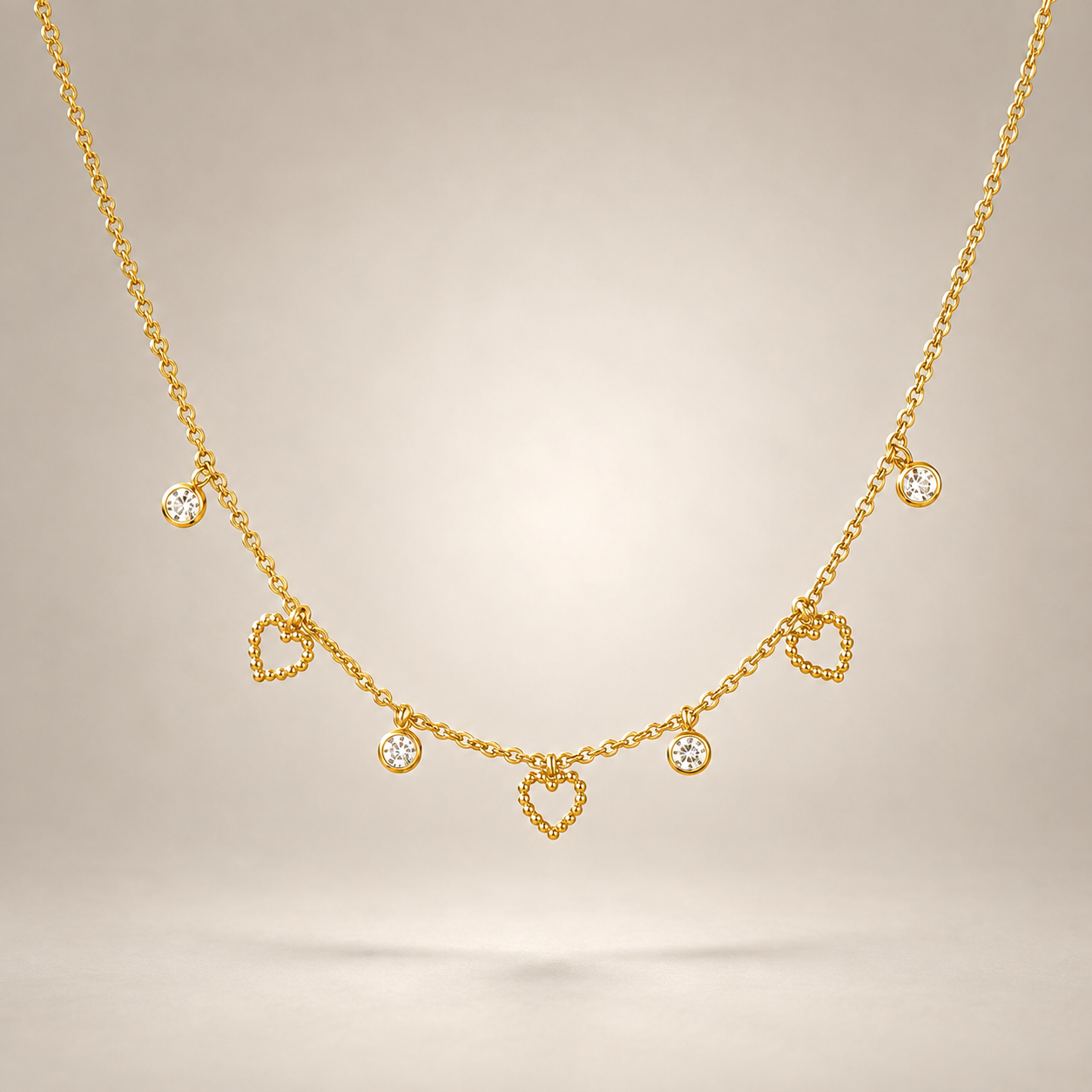 Necklace 1021 - 304 stainless steel by Qimati