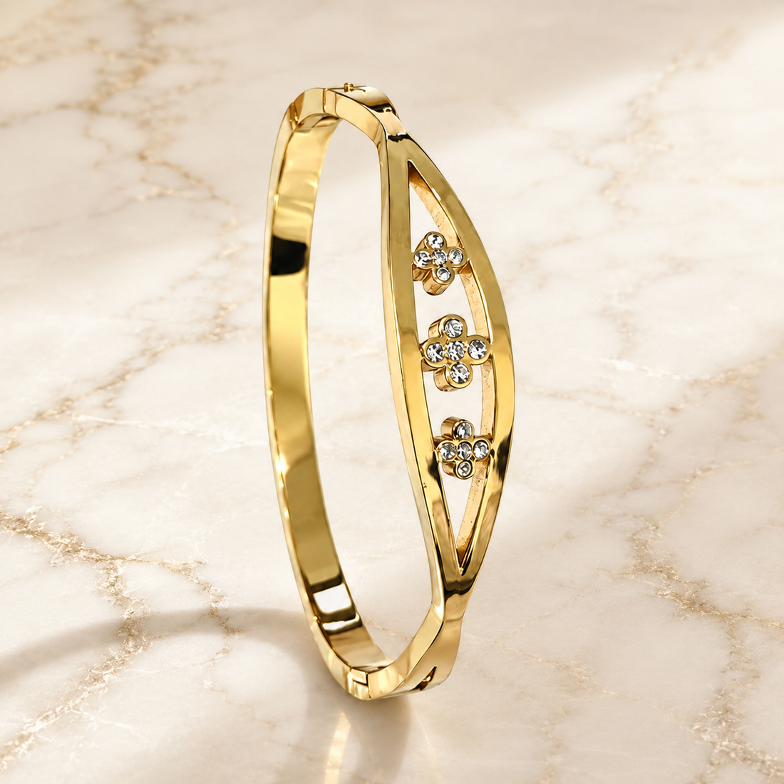 Bracelet Kada 349 (Small) - 316L stainless steel by Qimati