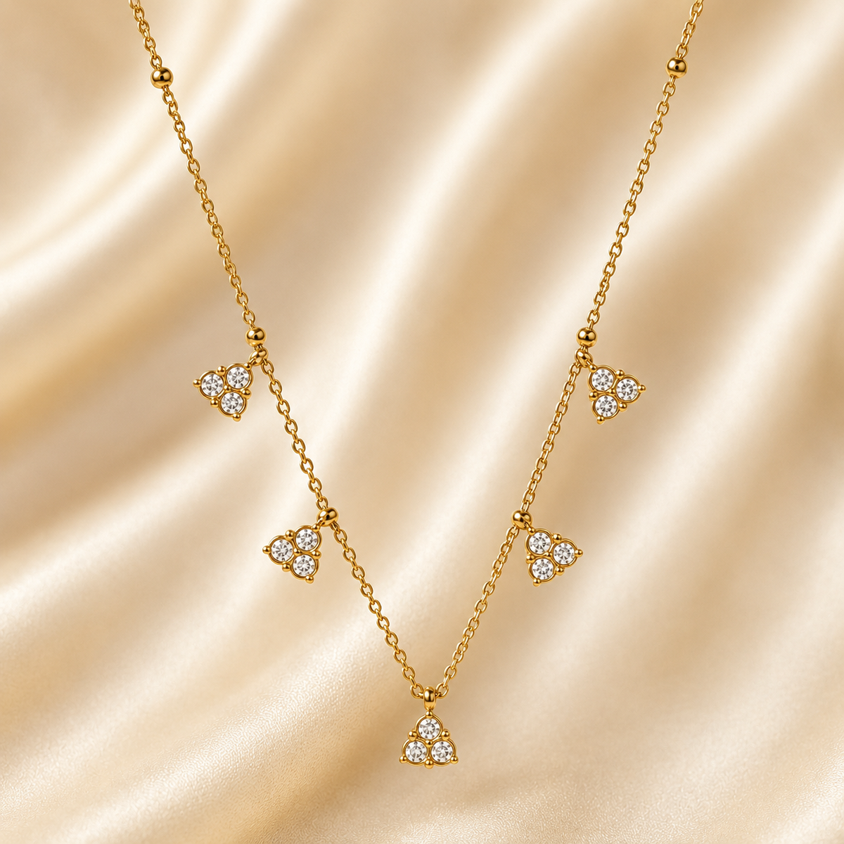 Necklace 1084 - 316L stainless steel by Qimati