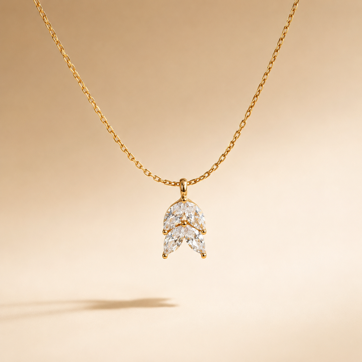Necklace 1107 - 316L stainless steel by Qimati