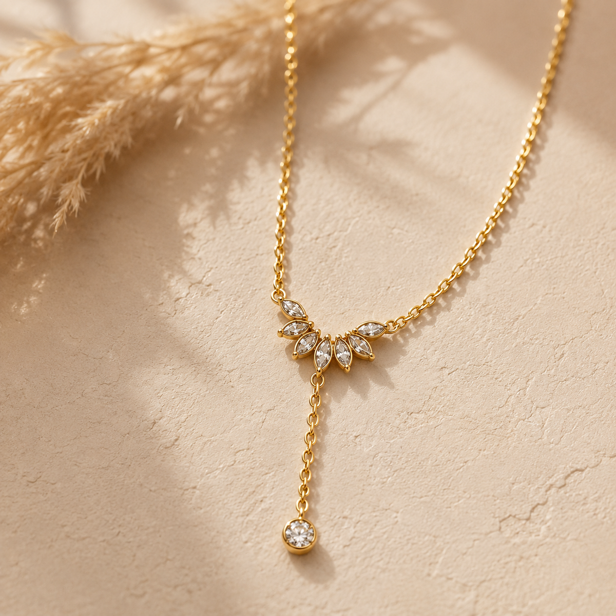 Necklace 1185 - 316L stainless steel by Qimati