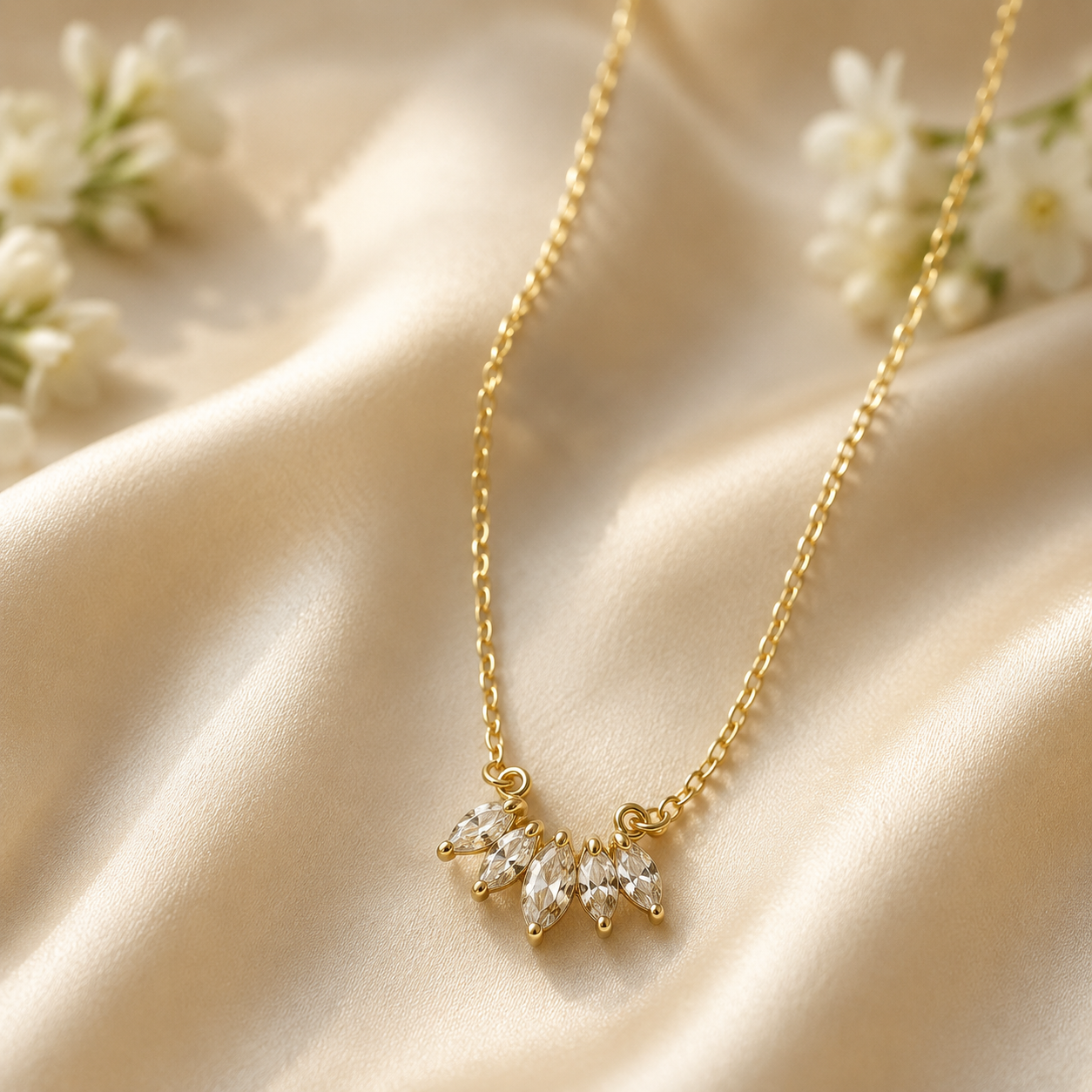 Necklace 1177 - 316L stainless steel by Qimati