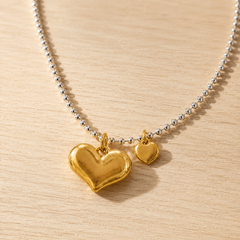 Necklace 1158 - 316L stainless steel by Qimati