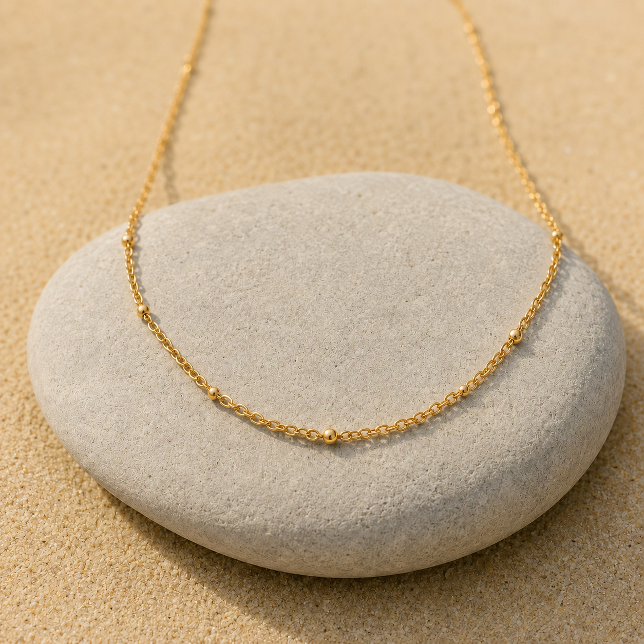 Necklace 1170 - 304 stainless steel by Qimati